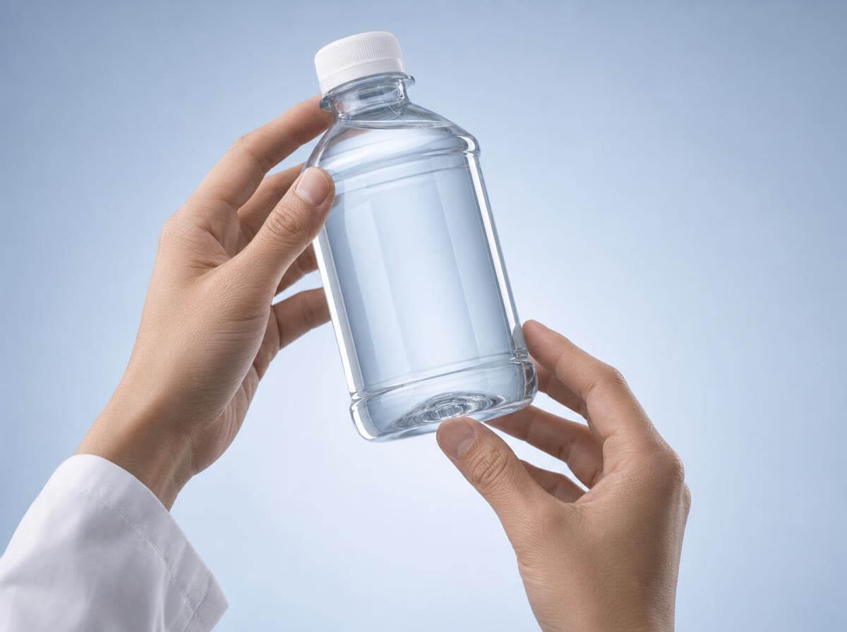 Bottle quality inspection on the production line