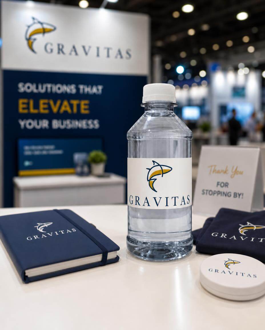 Branded trade-show giveaway products