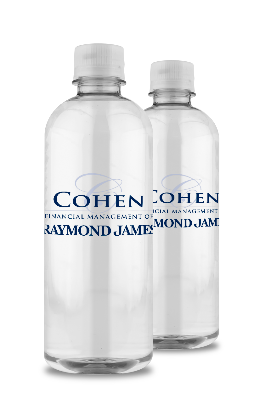 Custom Bottled Water for Real Estate and Banks | Personalized Bottles of Water