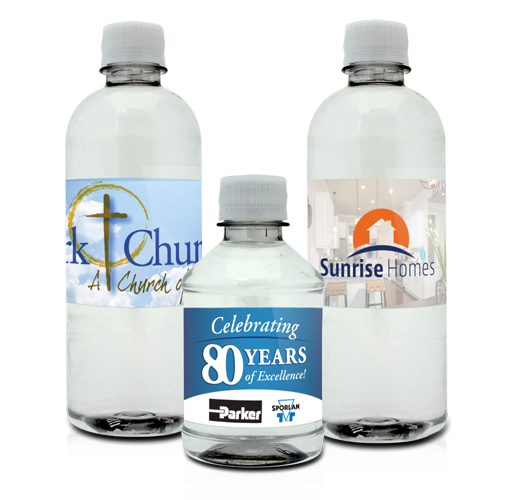 Learn About Our Custom Bottled Water Labels | Ultra Clear 3D